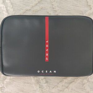 Prada Ocean Luna Rossa Travel Night Pouch Navy